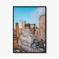 Wall Street Fine Art Photo Print, New York City NYC, Financial District Poster