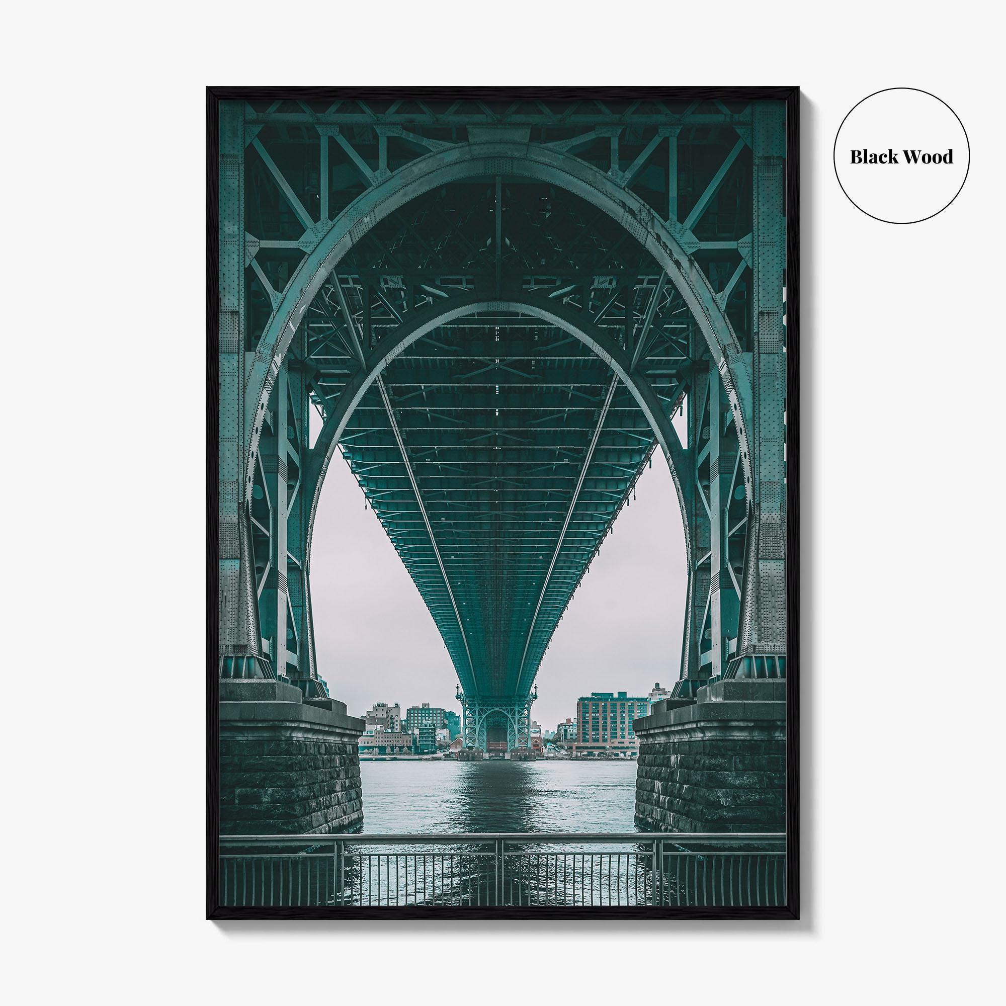 Williamsburg Bridge Fine Art Photo Print, Manhattan, New York City, Wall Decor, Poster