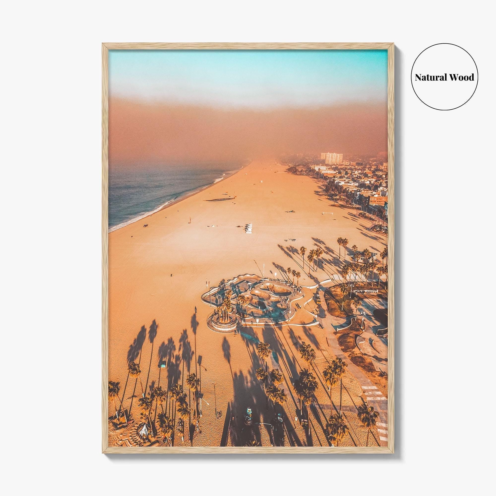 Southern California Fine Art Photo Print, Aerial Coast Poster, San Diego USA
