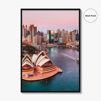 Sydney Skyline Fine Art Photo Print, Opera House, Harbour Bridge, Australia, Poster