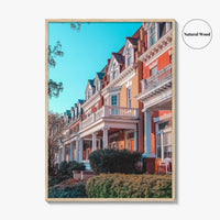 Richmond VA Fine Art Photo Print, Monument Avenue Historic District, Wall Decor Poster