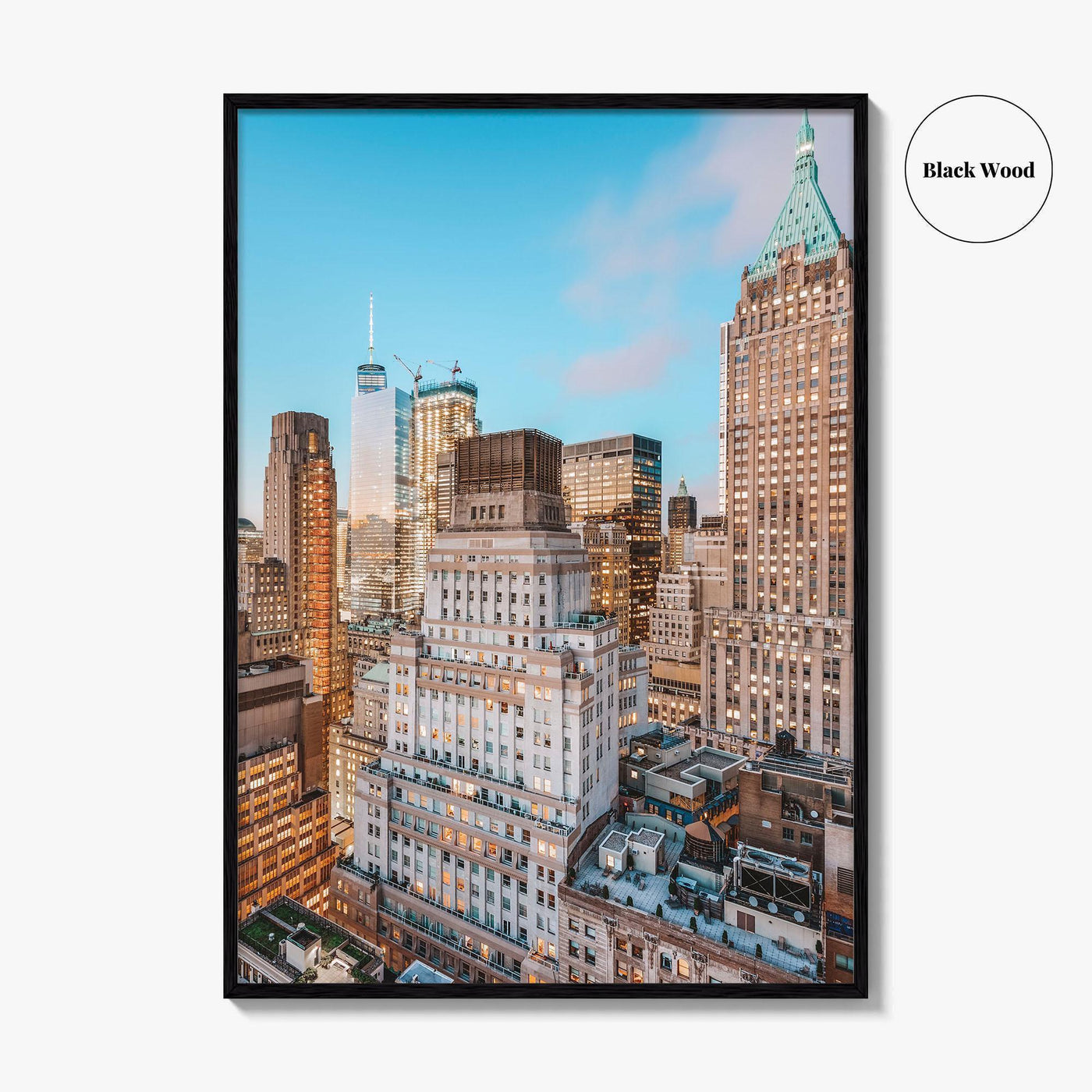 Wall Street Fine Art Photo Print, New York City NYC, Financial District Poster