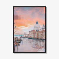 Venice Skyline Fine Art Photo Print, Venezia Italy Wall Decor Poster