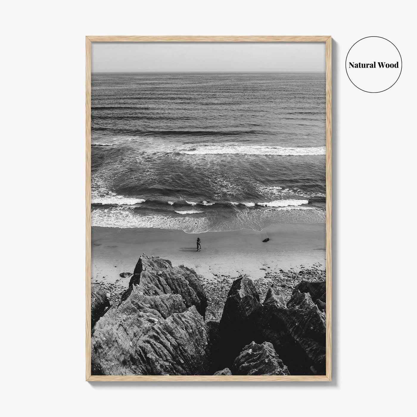 Montauk Black and White Fine Art Photo Print, Long Island Poster, Hamptons Poster