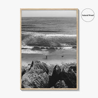 Montauk Black and White Fine Art Photo Print, Long Island Poster, Hamptons Poster