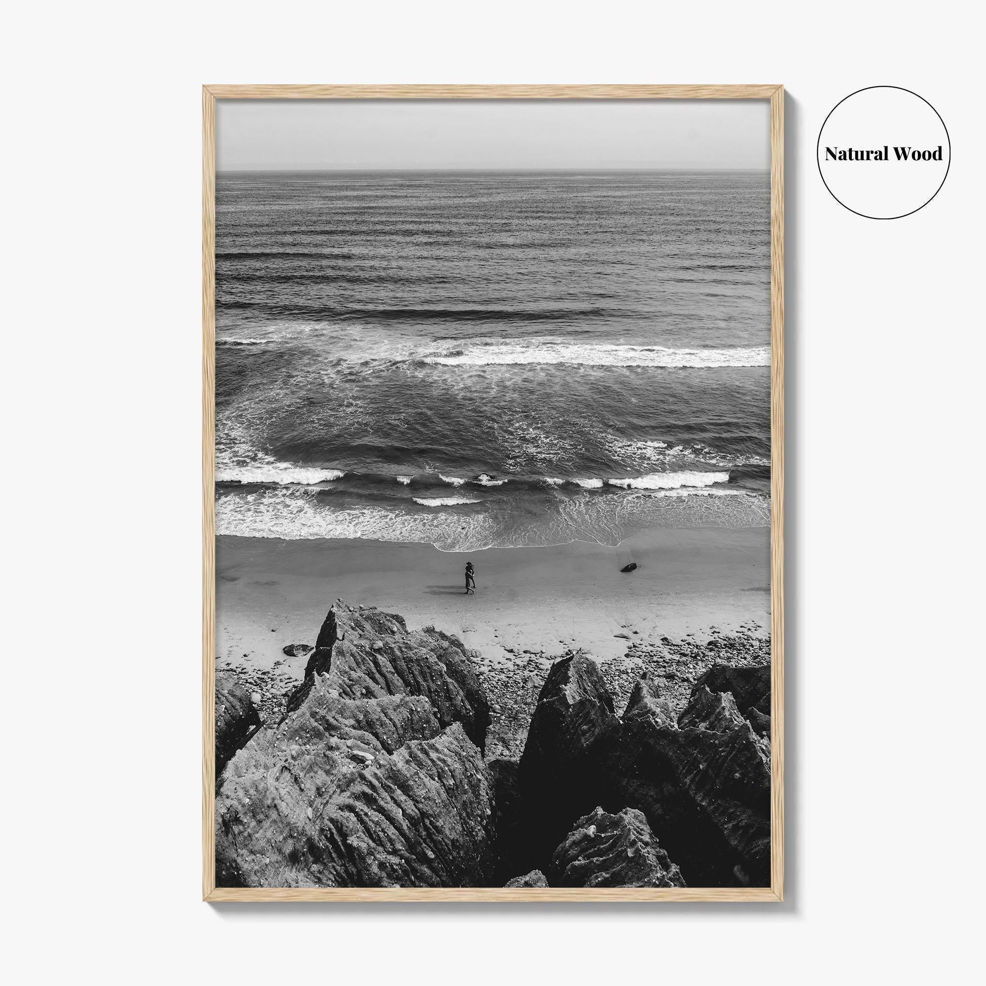 Montauk Black and White Fine Art Photo Print, Long Island Poster, Hamptons Poster