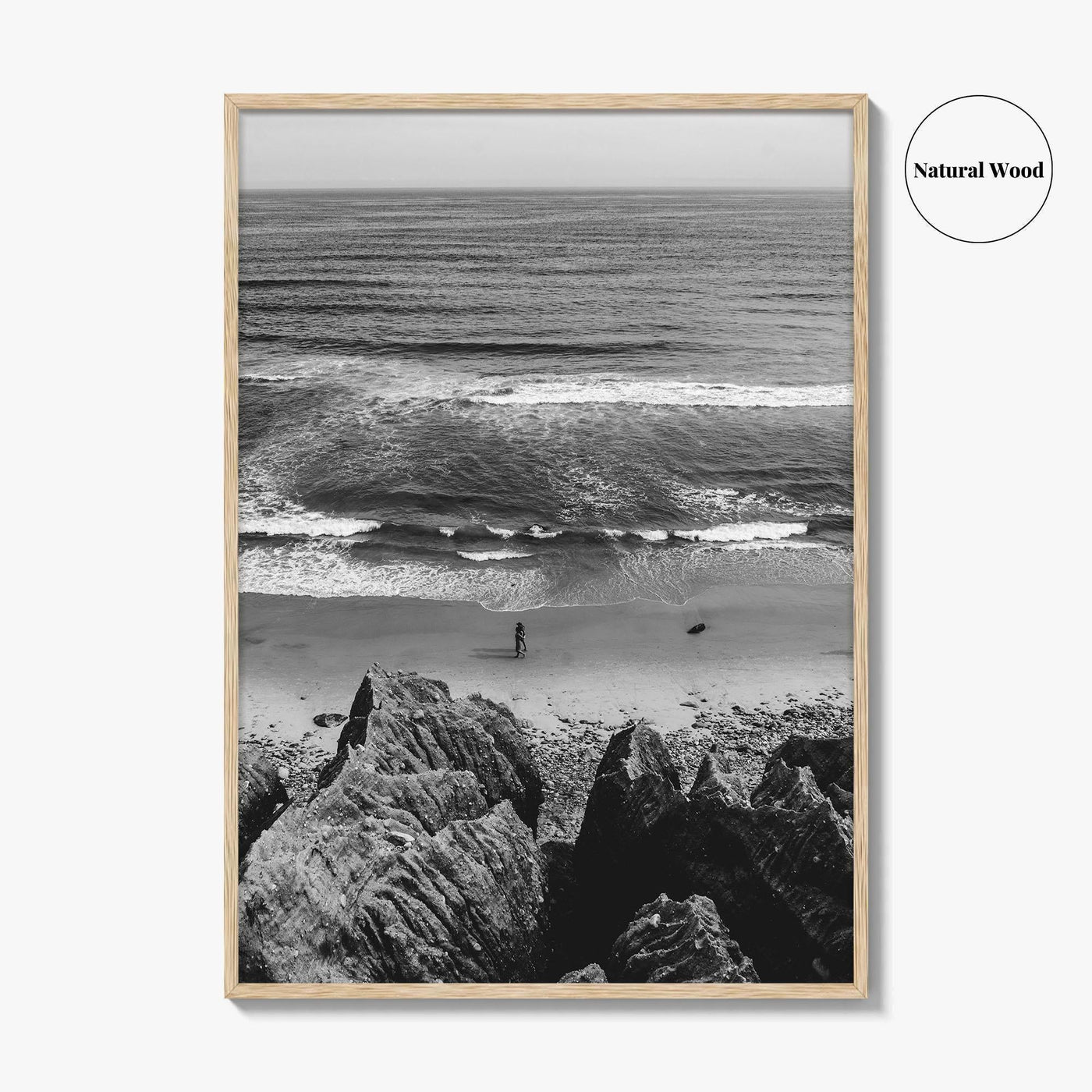 Montauk Black and White Fine Art Photo Print, Long Island Poster, Hamptons Poster
