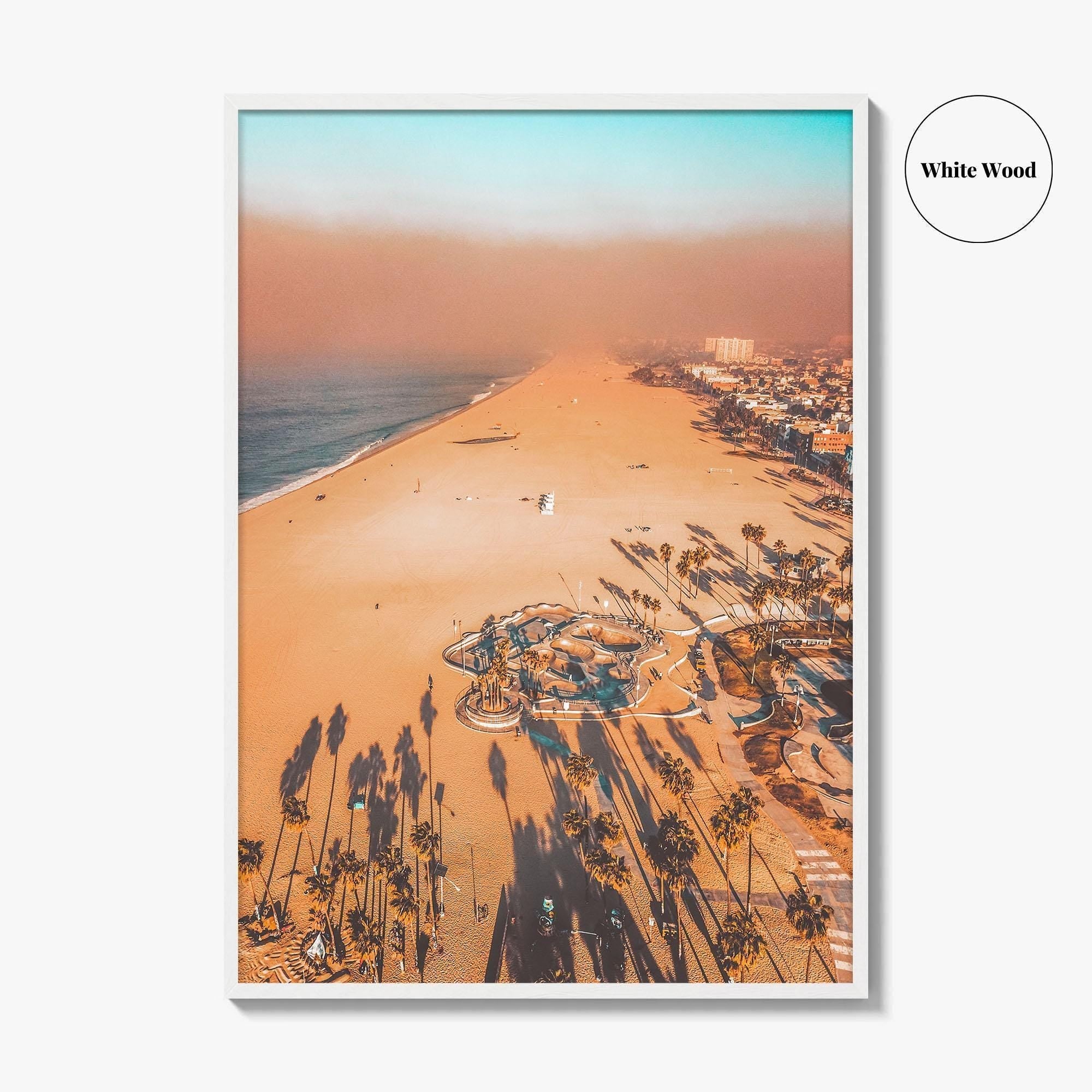 Southern California Fine Art Photo Print, Aerial Coast Poster, San Diego USA