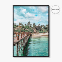 Zanzibar Fine Art Photo Print, Tanzania Coast Landscape, East Africa Wall Poster
