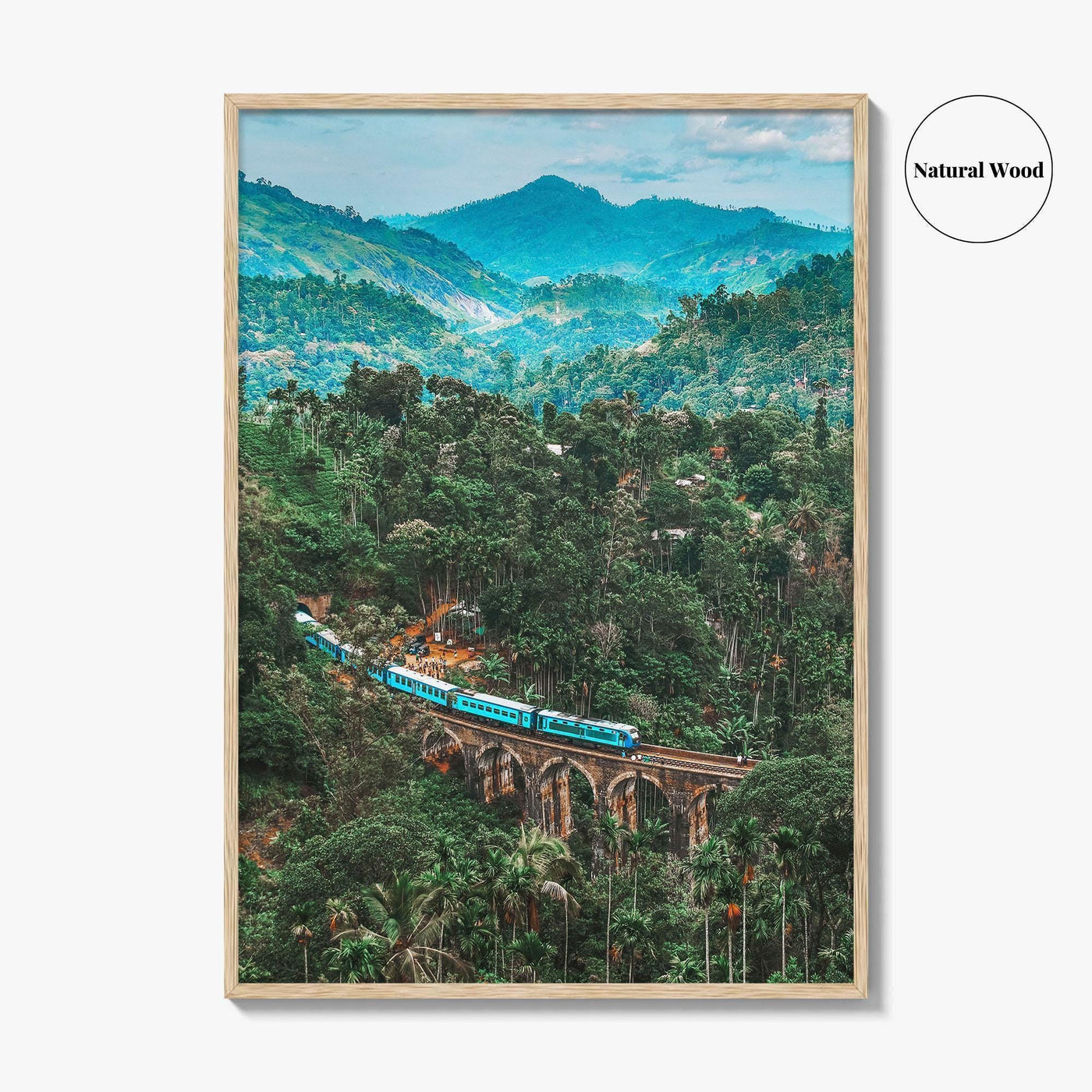 Sri Lanka Fine Art Photo Print, Kandy To Ella Train, Railway Poster
