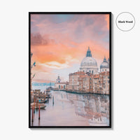 Venice Skyline Fine Art Photo Print, Venezia Italy Wall Decor Poster