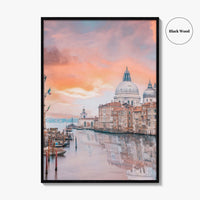 Venice Skyline Fine Art Photo Print, Venezia Italy Wall Decor Poster