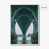 Williamsburg Bridge Fine Art Photo Print, Manhattan, New York City, Wall Decor, Poster