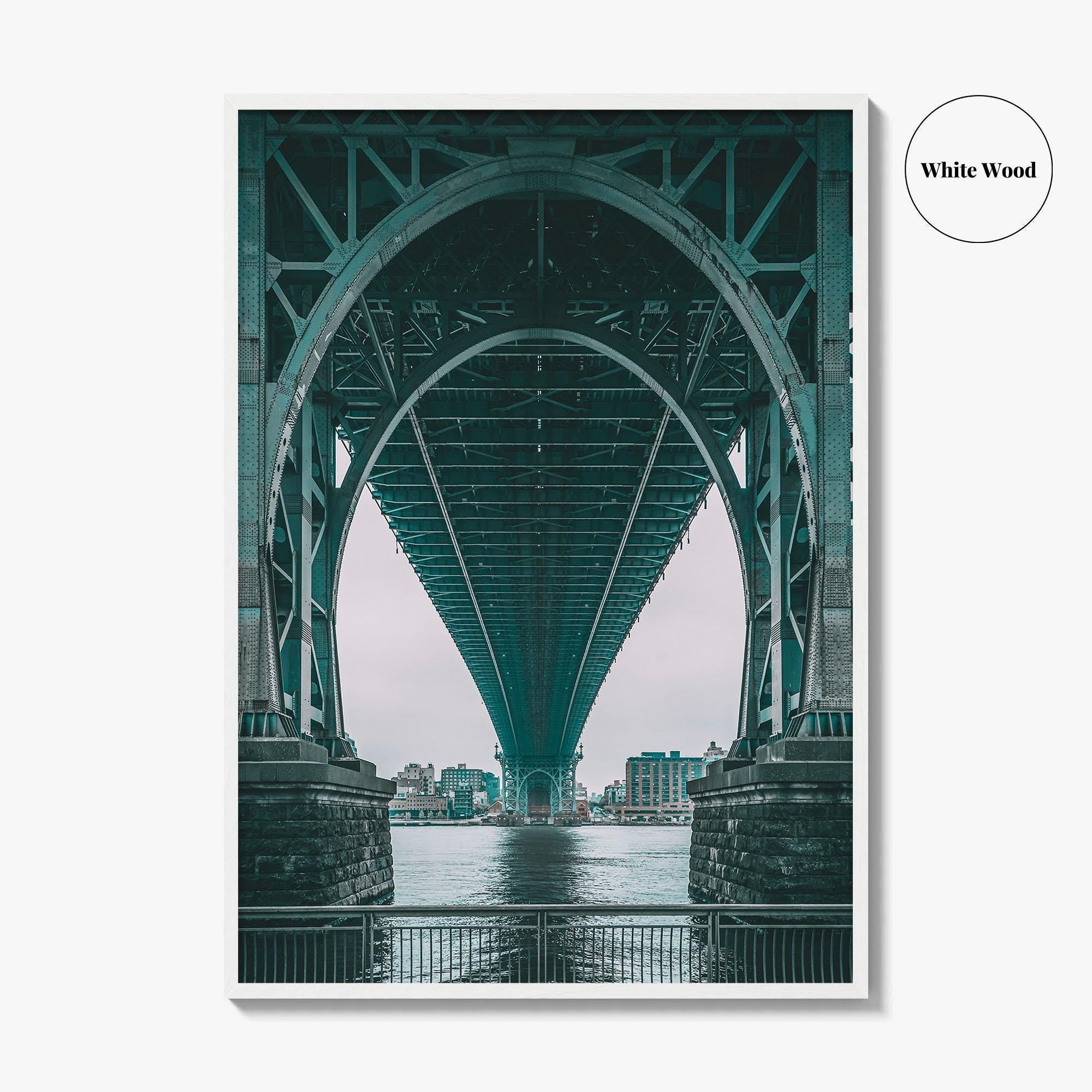 Williamsburg Bridge Fine Art Photo Print, Manhattan, New York City, Wall Decor, Poster
