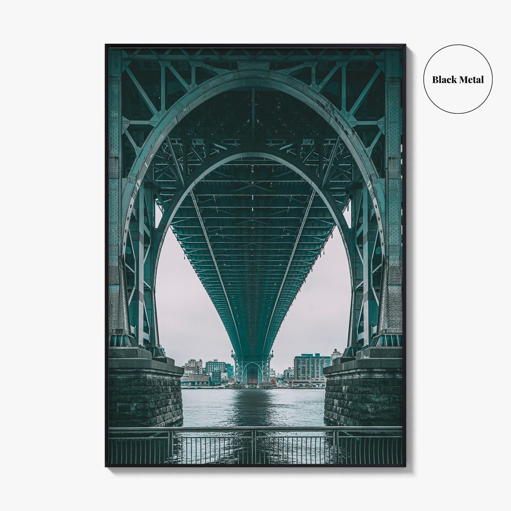 Williamsburg Bridge Fine Art Photo Print, Manhattan, New York City, Wall Decor, Poster