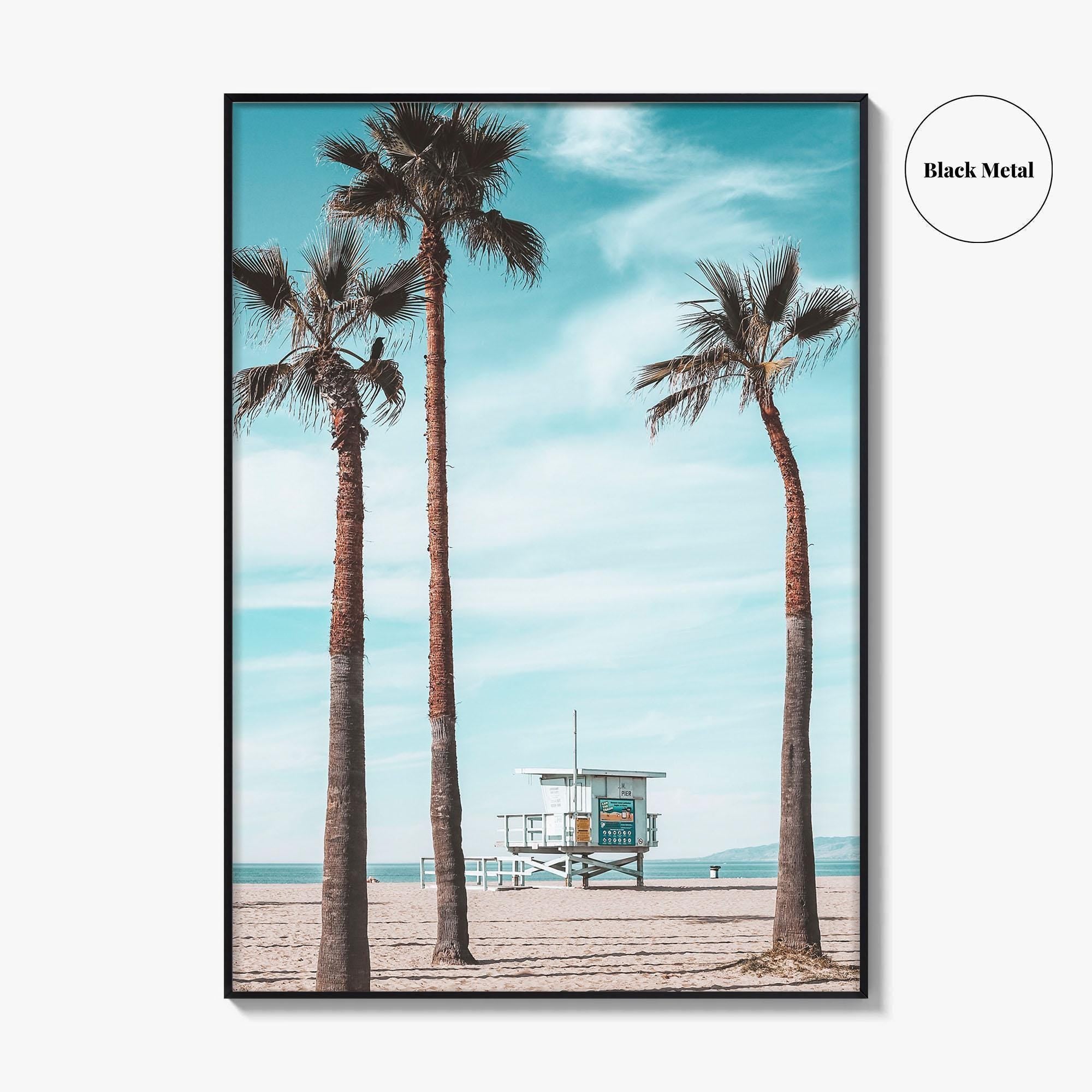 Santa Monica Fine Art Photo Print, Venice Beach, Los Angeles, California Wall Decor Poster