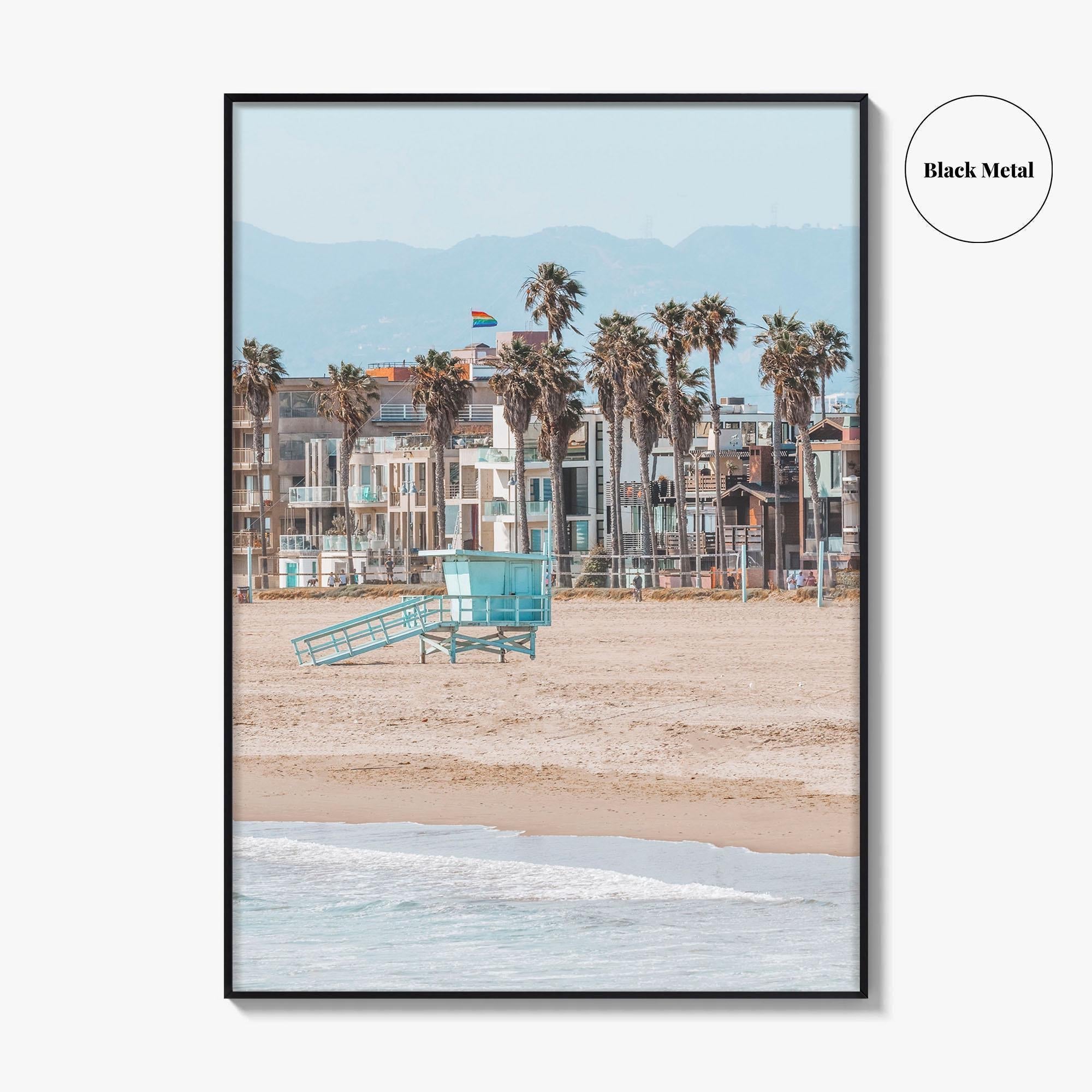 Venice Beach Fine Art Photo Print, Los Angeles, California, Santa Monica, USA, Poster