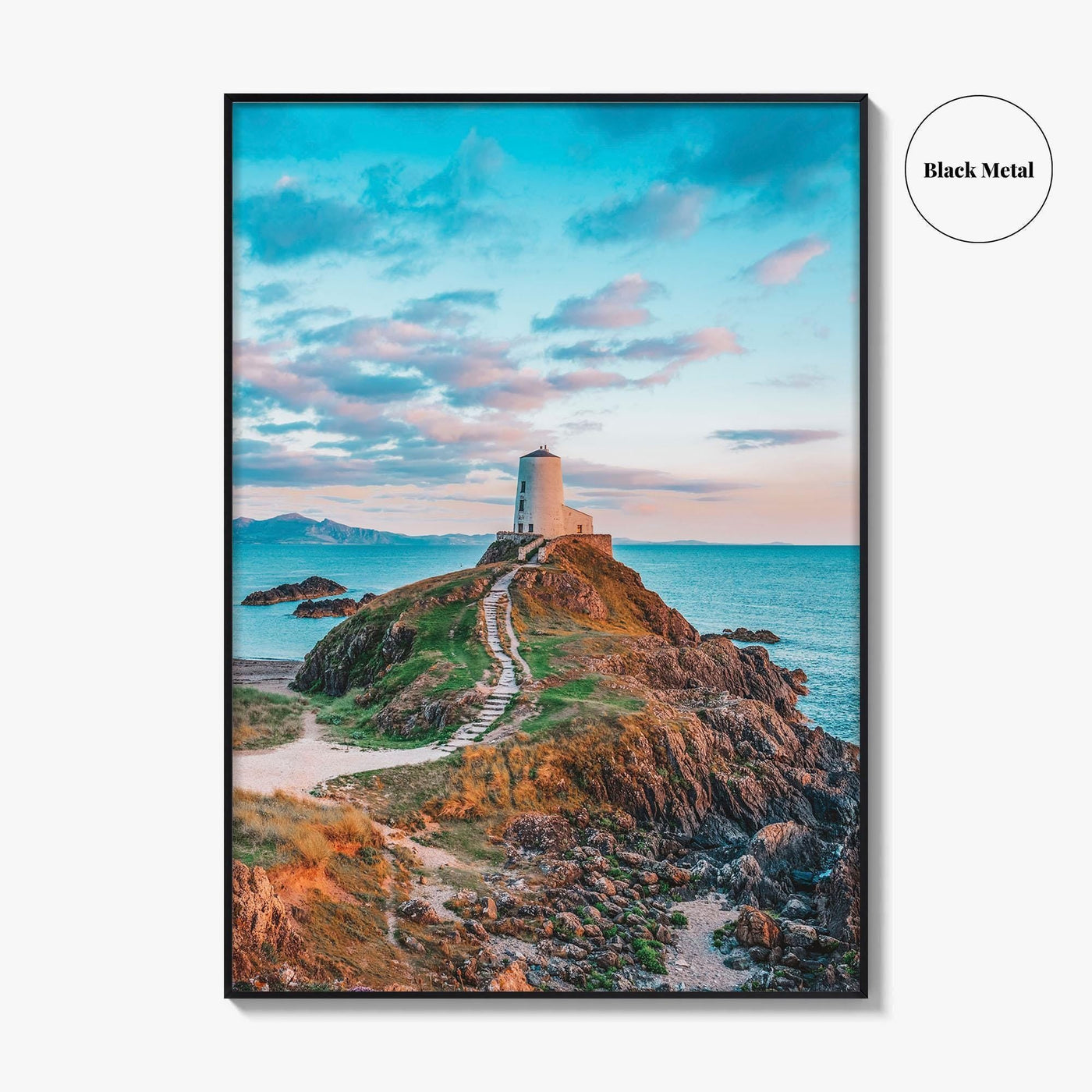 North Wales Fine Art Photo Print, Ty Mawr Lighthouse, Llanddwyn Island, Anglesey Poster