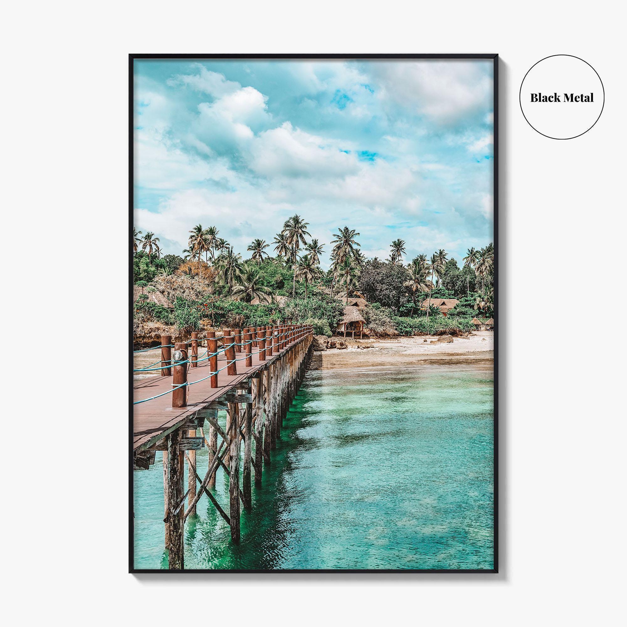 Zanzibar Fine Art Photo Print, Tanzania Coast Landscape, East Africa Wall Poster