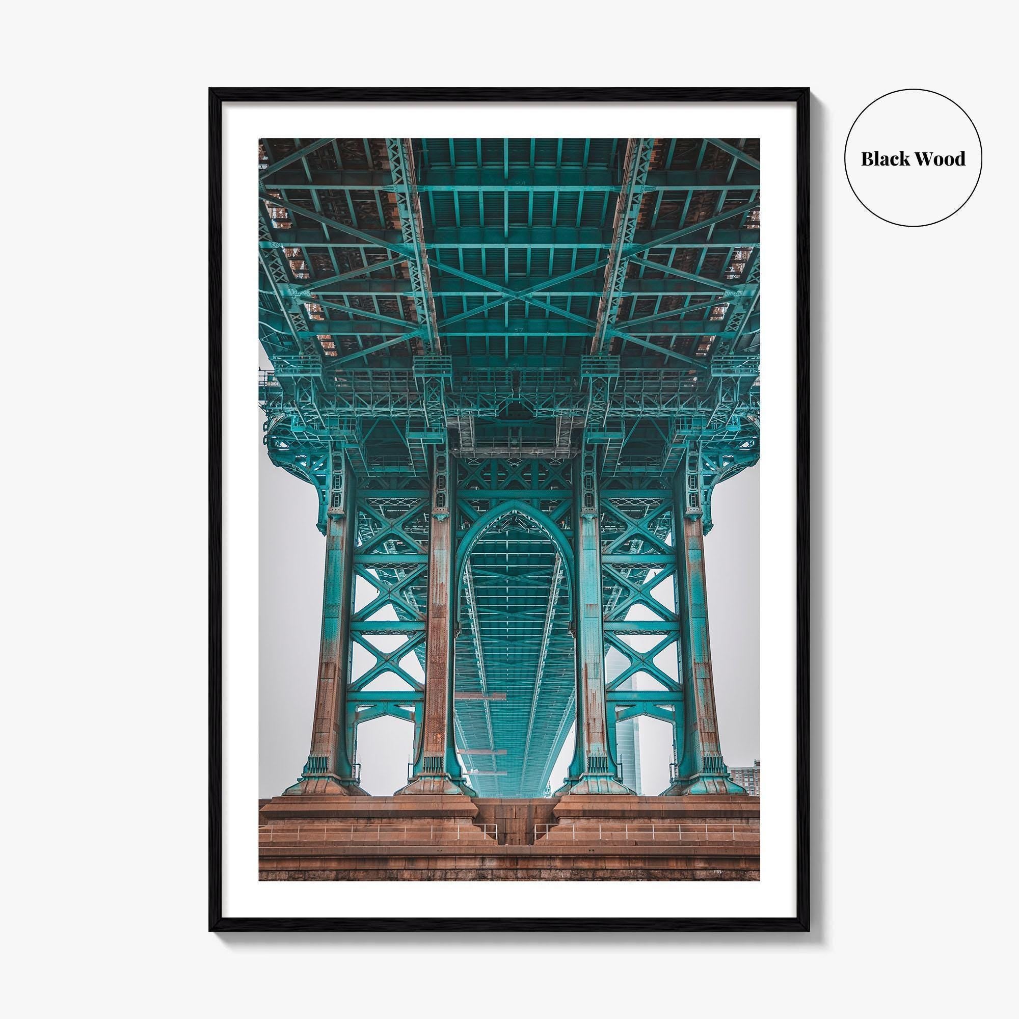 Williamsburg Bridge Brooklyn New York City Fine Art Photo Print, NYC, Wall Poster