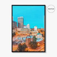 Tulsa Skyline Fine Art Photo Print, Downtown, Oklahoma, USA, Wall Poster