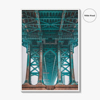 Williamsburg Bridge Brooklyn New York City Fine Art Photo Print, NYC, Wall Poster