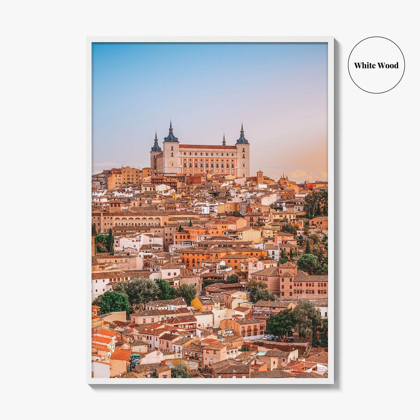 Toledo Spain Skyline Fine Art Photo Print, Tagus River, Wall Decor Poster, Castile-La Mancha