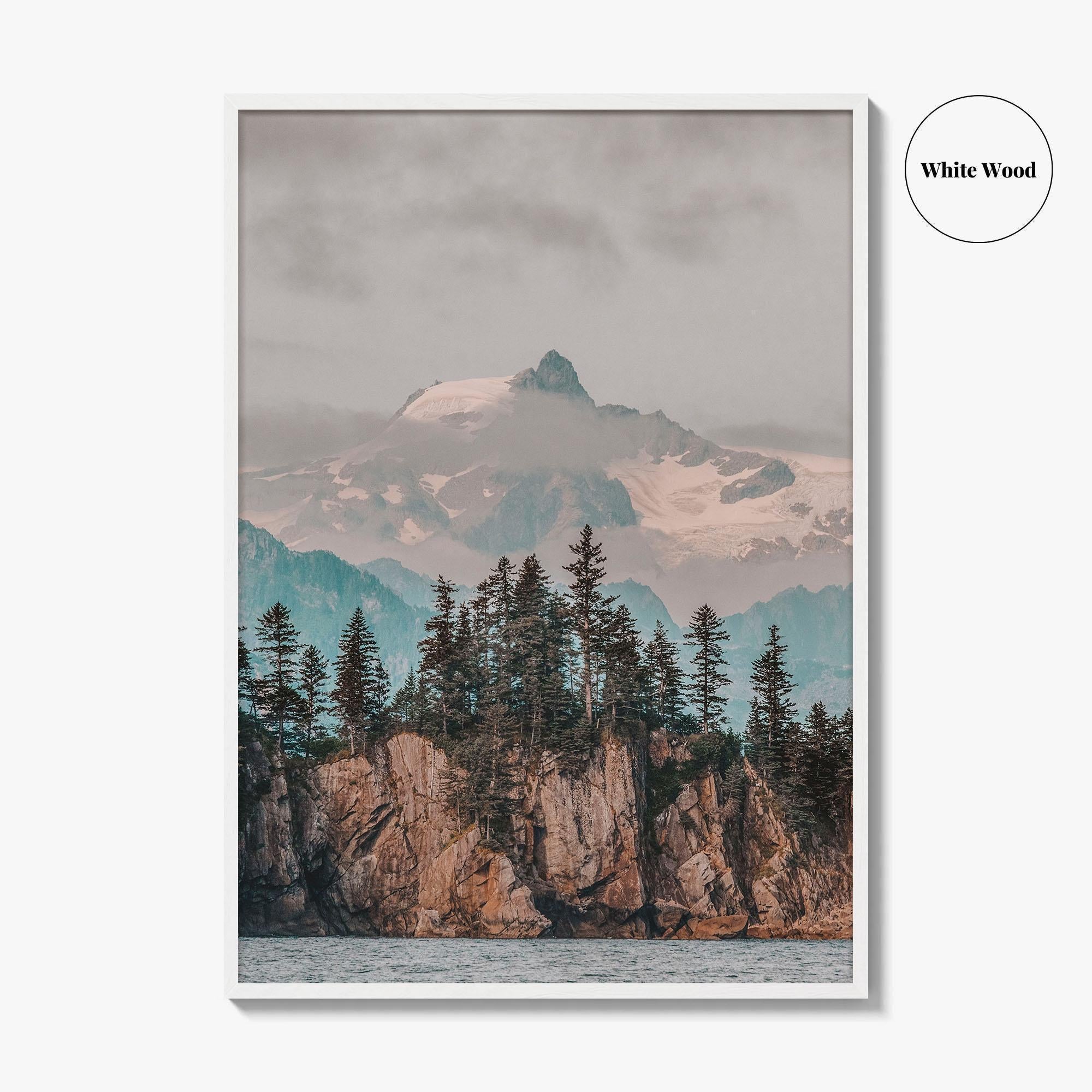 Whittier Alaska Fine Art Photo Print, Prince William Sound, USA Photo Poster, Nature