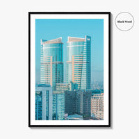 Dar es Salaam Skyline Fine Art Photo Print, Tanzania Wall Poster