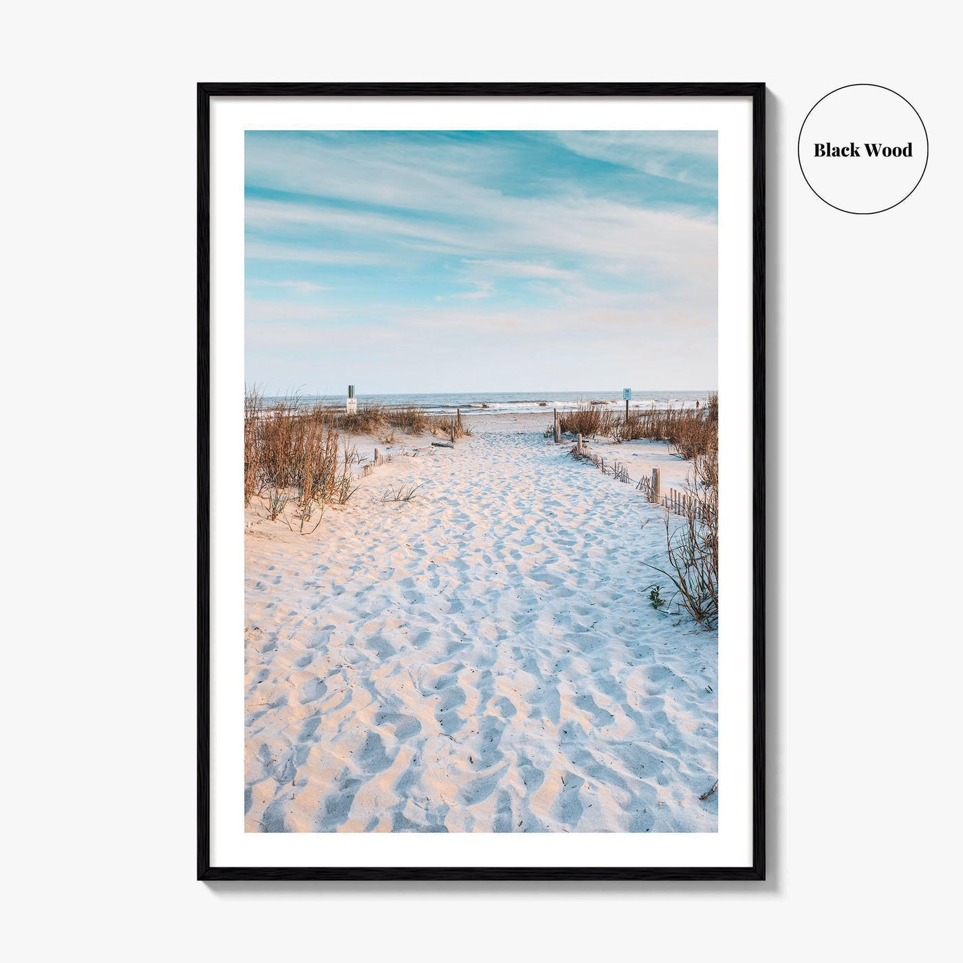 Folly Beach Fine Art Photo Print, Charleston South Carolina Coastal Poster, Atlantic Ocean