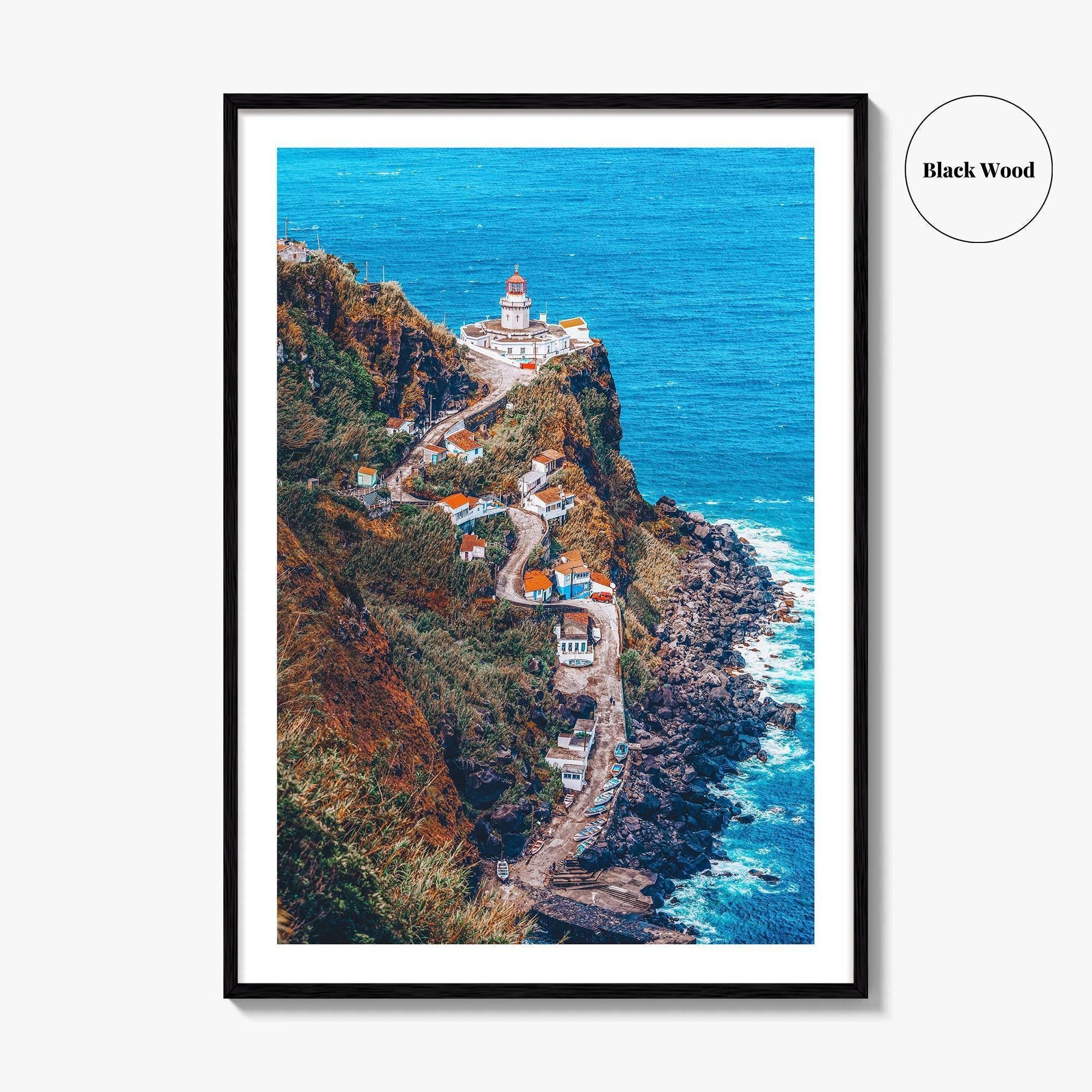 Azores Fine Art Photo Print, Sao Miguel Island, Nordeste, Ponta do Arnel Lighthouse, Portugal