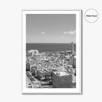 Bari Black and White Fine Art Photo Print, Basilica San Nicola Puglia Italy Poster