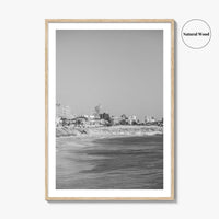 Dakar Black and White Fine Art Photo Print, Senegal Shoreline Wall Decor Poster