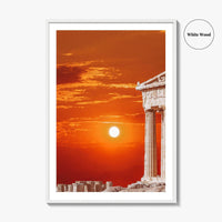 Athens Fine Art Photo Print, Parthenon Temple, Acropolis, Greece Wall Decor Poster