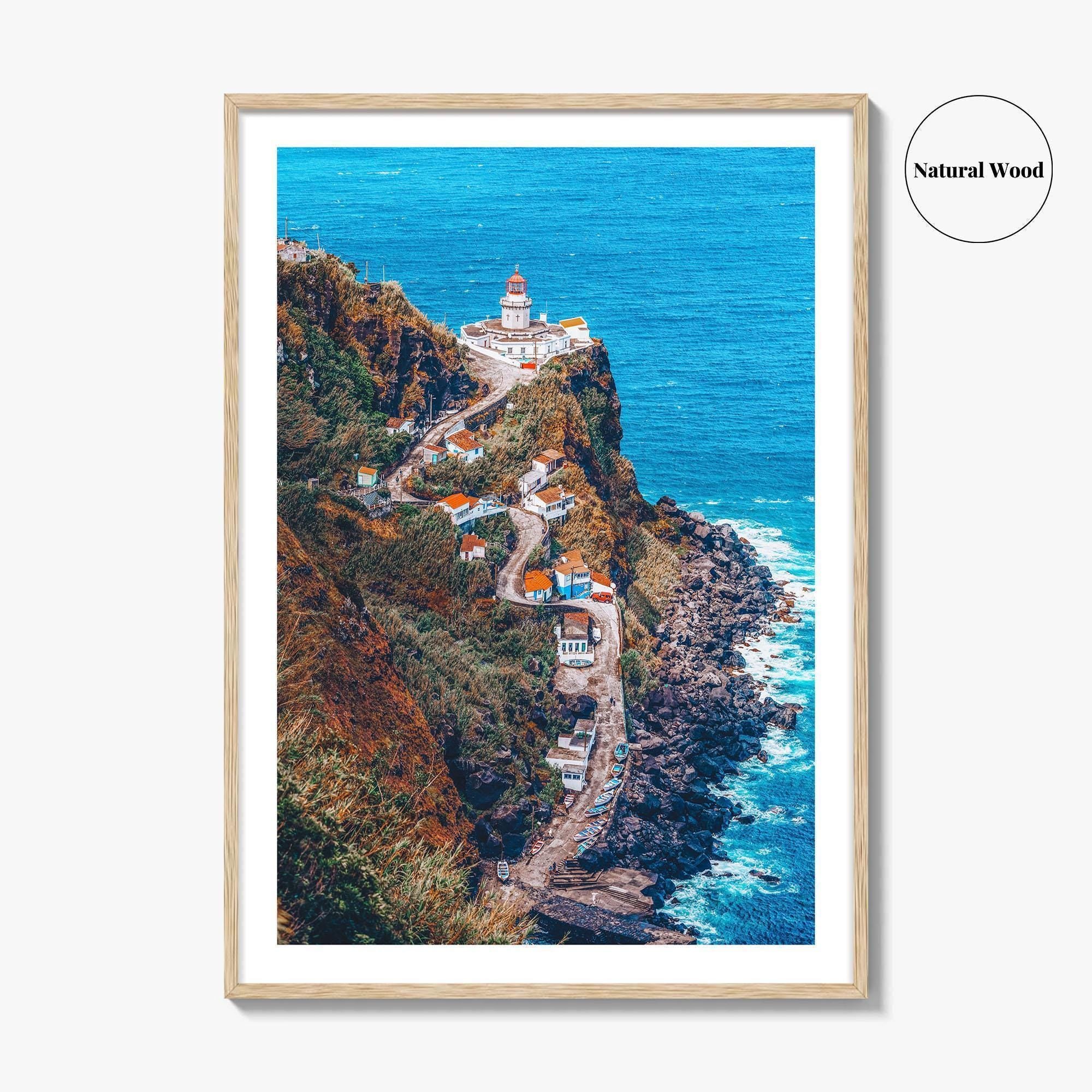 Azores Fine Art Photo Print, Sao Miguel Island, Nordeste, Ponta do Arnel Lighthouse, Portugal