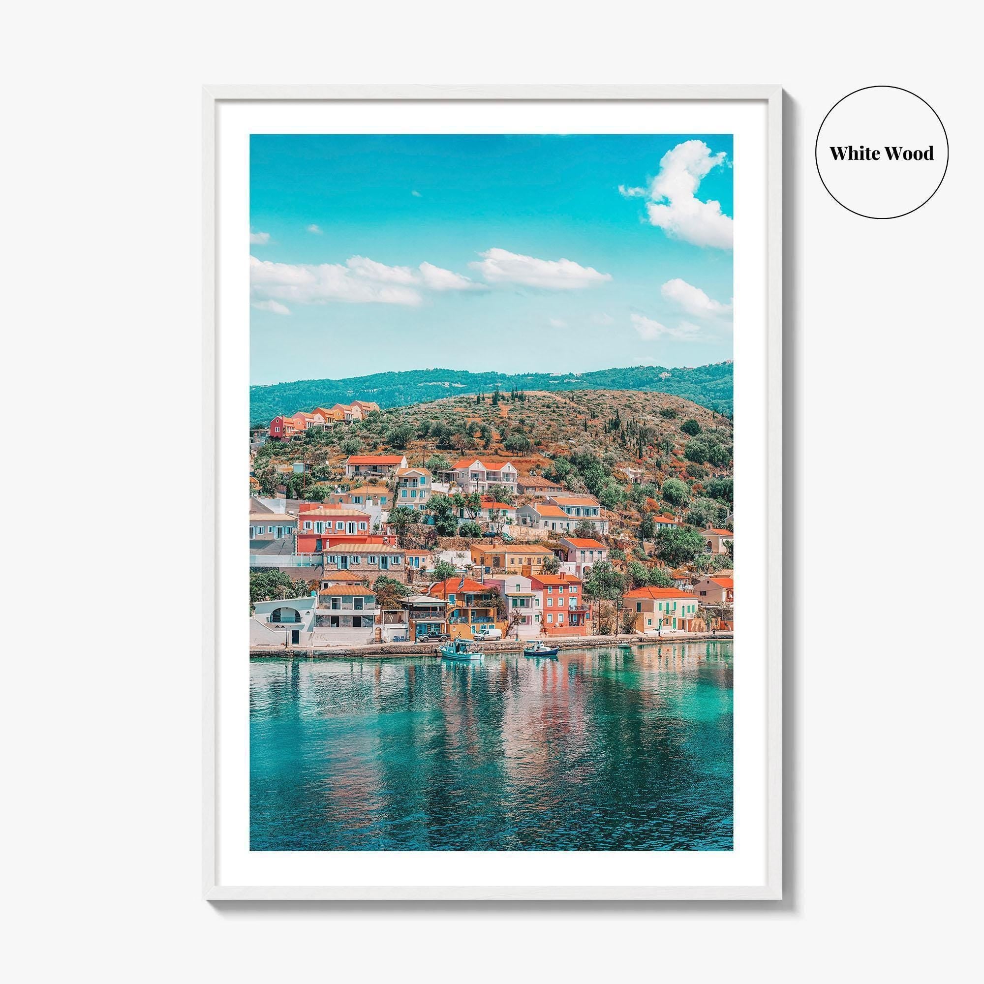 Cephalonia Fine Art Photo Print, Assos, Kefalonia, Ionian Islands, Greece, Poster, Wall Decor