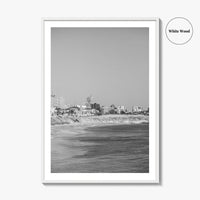 Dakar Black and White Fine Art Photo Print, Senegal Shoreline Wall Decor Poster