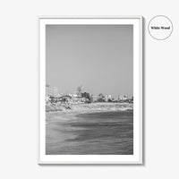 Dakar Black and White Fine Art Photo Print, Senegal Shoreline Wall Decor Poster