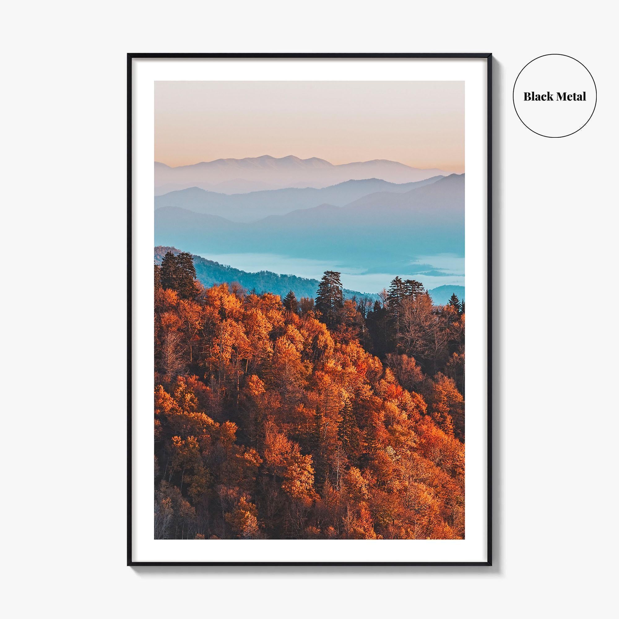 Great Smoky Mountains National Park Fine Art Photo Print, Gatlinburg Tennessee USA Poster