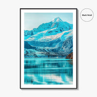 Glacier Bay National Park Alaska Fine Art Photo Print, Johns Hopkins Glacier, USA
