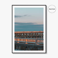 Norwalk Fine Art Photo Print, Calf Pasture Beach, Long Island Sound Connecticut USA Poster