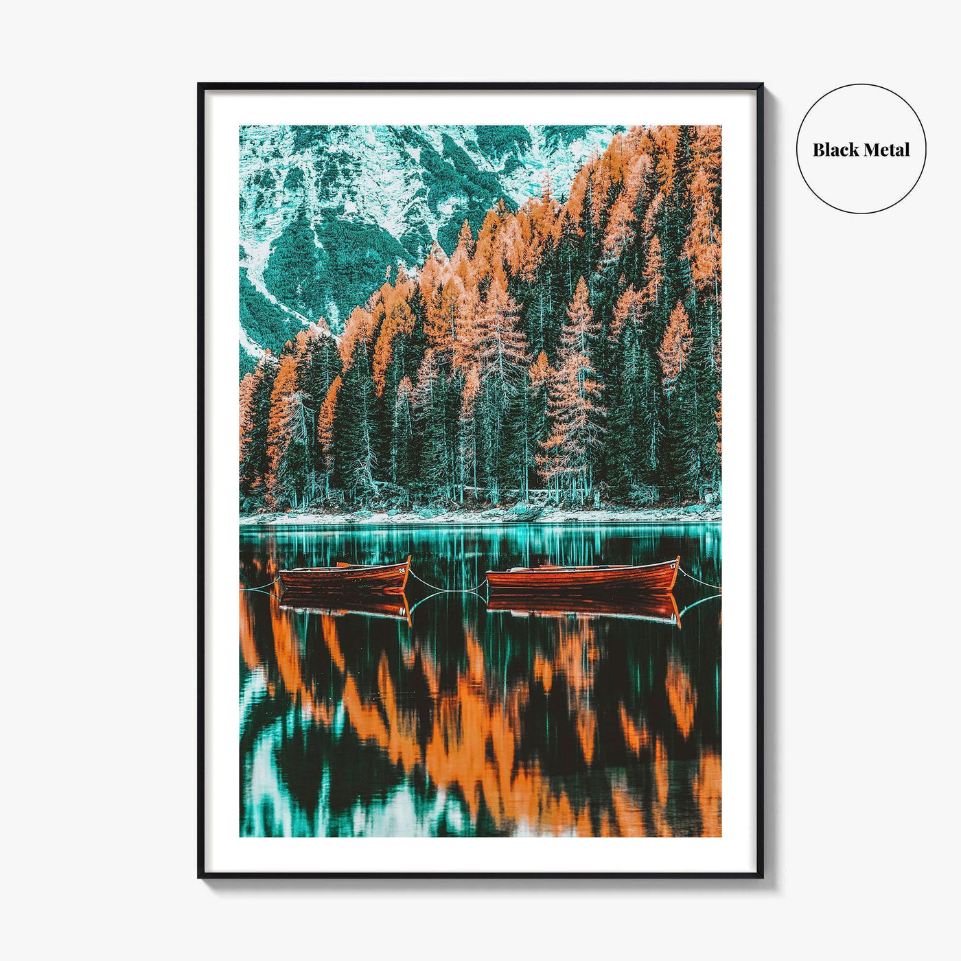 Lago di Braies Fine Art Photo Print, Dolomites, South Tyrol Italy, Italian Alps, Sudtirol