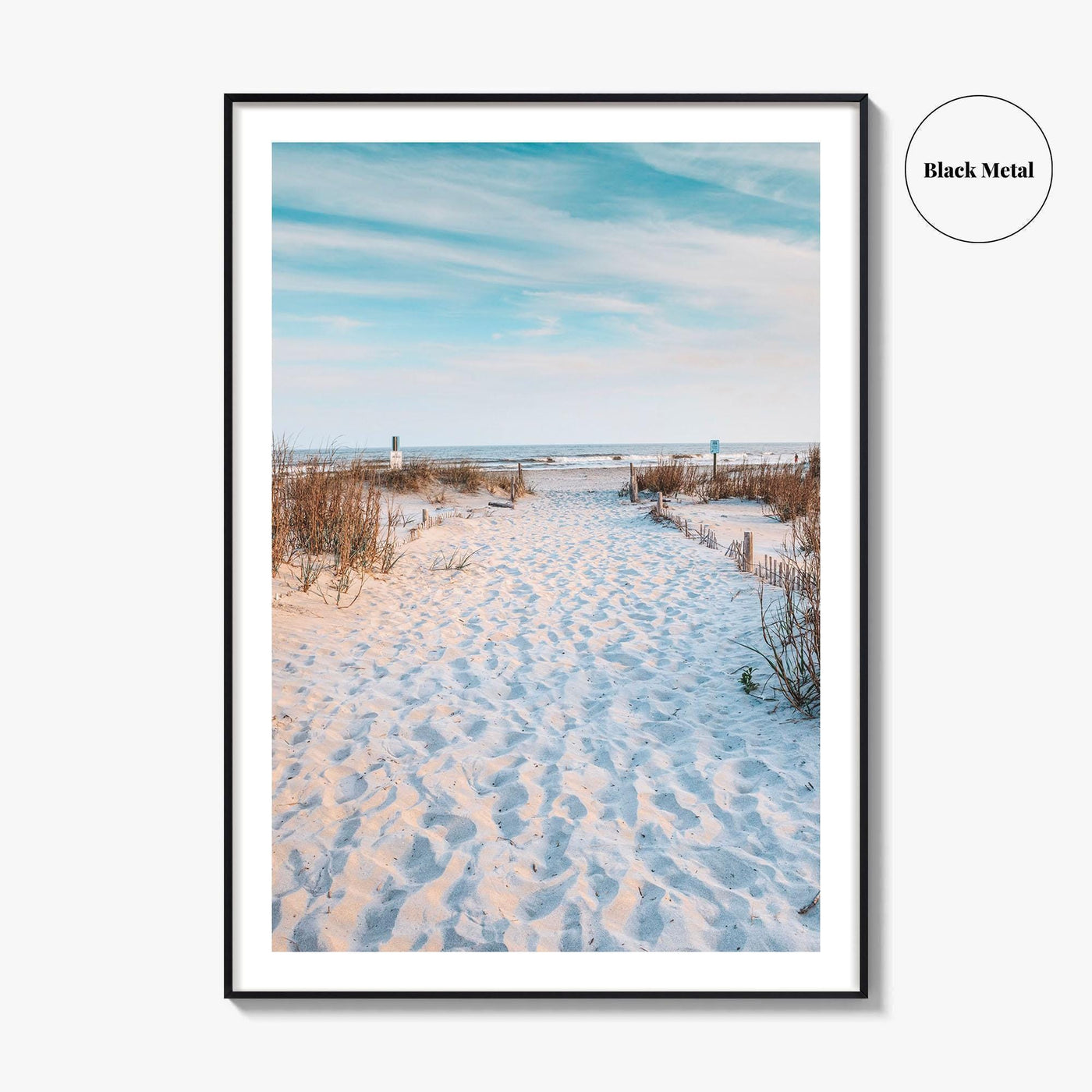 Folly Beach Fine Art Photo Print, Charleston South Carolina Coastal Poster, Atlantic Ocean