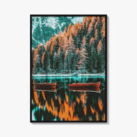 Lago di Braies Fine Art Photo Print, Dolomites, South Tyrol Italy, Italian Alps, Sudtirol
