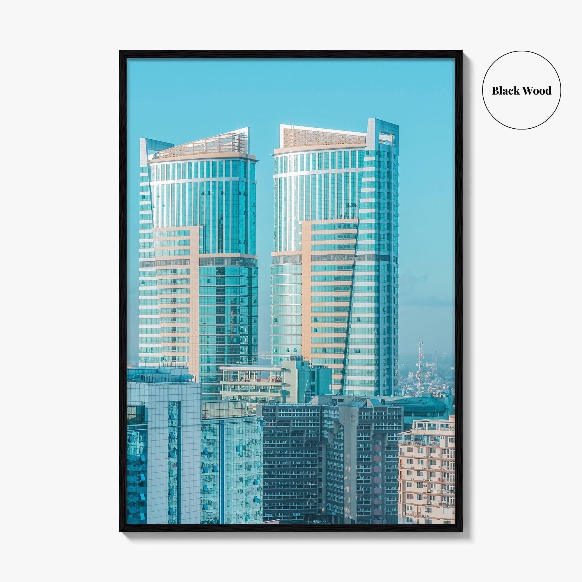 Dar es Salaam Skyline Fine Art Photo Print, Tanzania Wall Poster