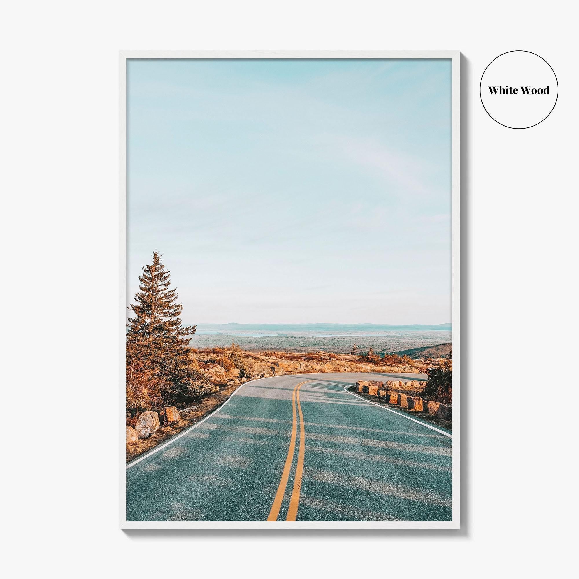 Cadillac Mountain Fine Art Photo Print, Acadia National Park, Bar Harbor, Maine Wall Art