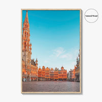 Brussels Fine Art Photo Print, Belgium Poster, Grand Place Bruxelles Brussel