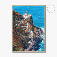 Azores Fine Art Photo Print, Sao Miguel Island, Nordeste, Ponta do Arnel Lighthouse, Portugal
