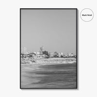 Dakar Black and White Fine Art Photo Print, Senegal Shoreline Wall Decor Poster