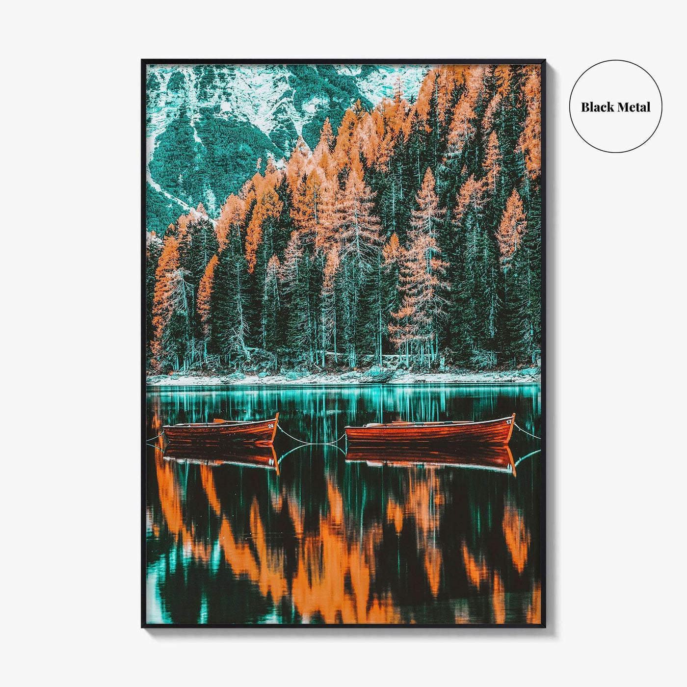 Lago di Braies Fine Art Photo Print, Dolomites, South Tyrol Italy, Italian Alps, Sudtirol